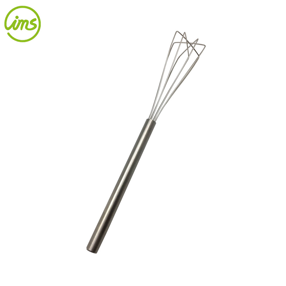 Stainless Steel Barware Flat Bottom Triangle Whisk